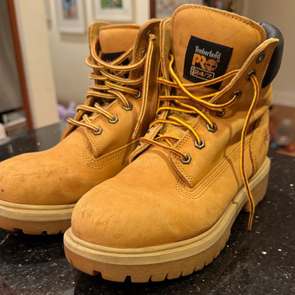 Timberland Men's Wheat Lace-Up Boots